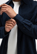 Aidan Flannel Shirt | Alaska Blue