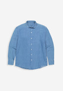 Aidan Clean Lt. Denim Shirt | Shark Blue