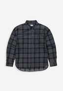 Judd Cord Check Shirt | Alaska Blue