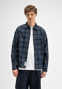 Judd Cord Check Shirt | Alaska Blue