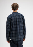 Judd Cord Check Shirt | Alaska Blue