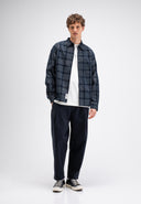 Judd Cord Check Shirt | Alaska Blue