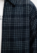 Judd Cord Check Shirt | Alaska Blue