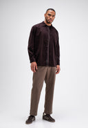 Huxley Cord Shirt | Topaz Brown