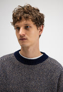 Athy Knit Crew | Alaska Blue