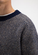 Athy Knit Crew | Alaska Blue