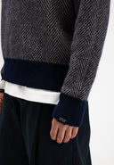 Athy Knit Crew | Alaska Blue