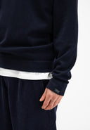 Clifden Zip Polo | Alaska Blue