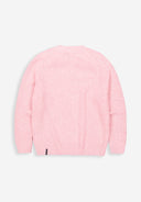 Carter Knit Crew | Flamingo Pink