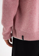 Carter Knit Crew | Flamingo Pink