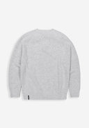 Carter Knit V-Neck | Grey Melange