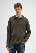 Nash Boucle Polo | Birch Green
