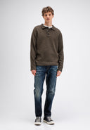Nash Boucle Polo | Birch Green