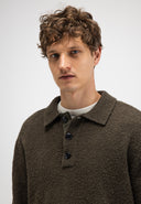 Nash Boucle Polo | Birch Green
