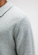 Nash Boucle Polo | Celeste Green