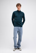 Structure Halfzip | Dk. Spruce Green