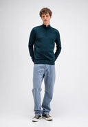 Structure Halfzip | Dk. Spruce Green