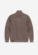 Galway Half Zip | Chestnut Brown