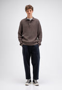 Galway Polo LS | Chestnut Brown