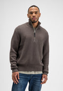 Galway Half Zip | Chestnut Brown