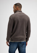 Galway Half Zip | Chestnut Brown