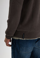 Galway Half Zip | Chestnut Brown