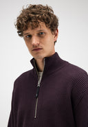 Galway Half Zip | Pascha Purple