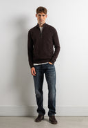 Clifden Stealth Halfzip | Topaz Brown