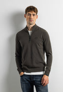 Clifden Halfzip | Mocha Brown
