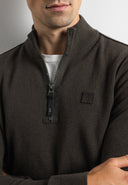 Clifden Halfzip | Mocha Brown