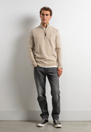 Clifden Halfzip | Lt. Sand
