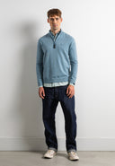 Clifden Halfzip | Shark Blue