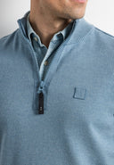 Clifden Halfzip | Shark Blue