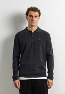 Clifden Polo | Black Melange