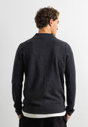 Clifden Polo | Black Melange