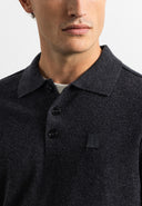 Clifden Polo | Black Melange