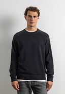 Clifden Sweat Crew | Black Melange