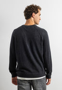 Clifden Sweat Crew | Black Melange