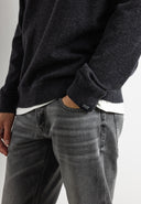 Clifden Sweat Crew | Black Melange