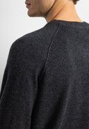 Clifden Sweat Crew | Black Melange