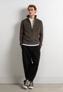 Clifden Full Zip | Mocha Brown