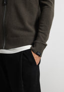 Clifden Full Zip | Mocha Brown