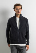 Clifden Full Zip | Black Melange