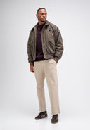 Carlos Loose Flight Bomber | Chestnut Brown