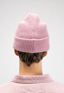 Army Wool Hook Beanie | Flamingo Pink