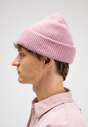 Army Wool Hook Beanie | Flamingo Pink