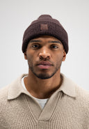 Army Wool Hook Beanie | Topaz Brown