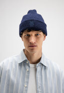 Army Wool Hook Beanie | Alaska Blue