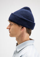 Army Wool Hook Beanie | Alaska Blue