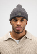 Army Wool Hook Beanie | Agatha Grey